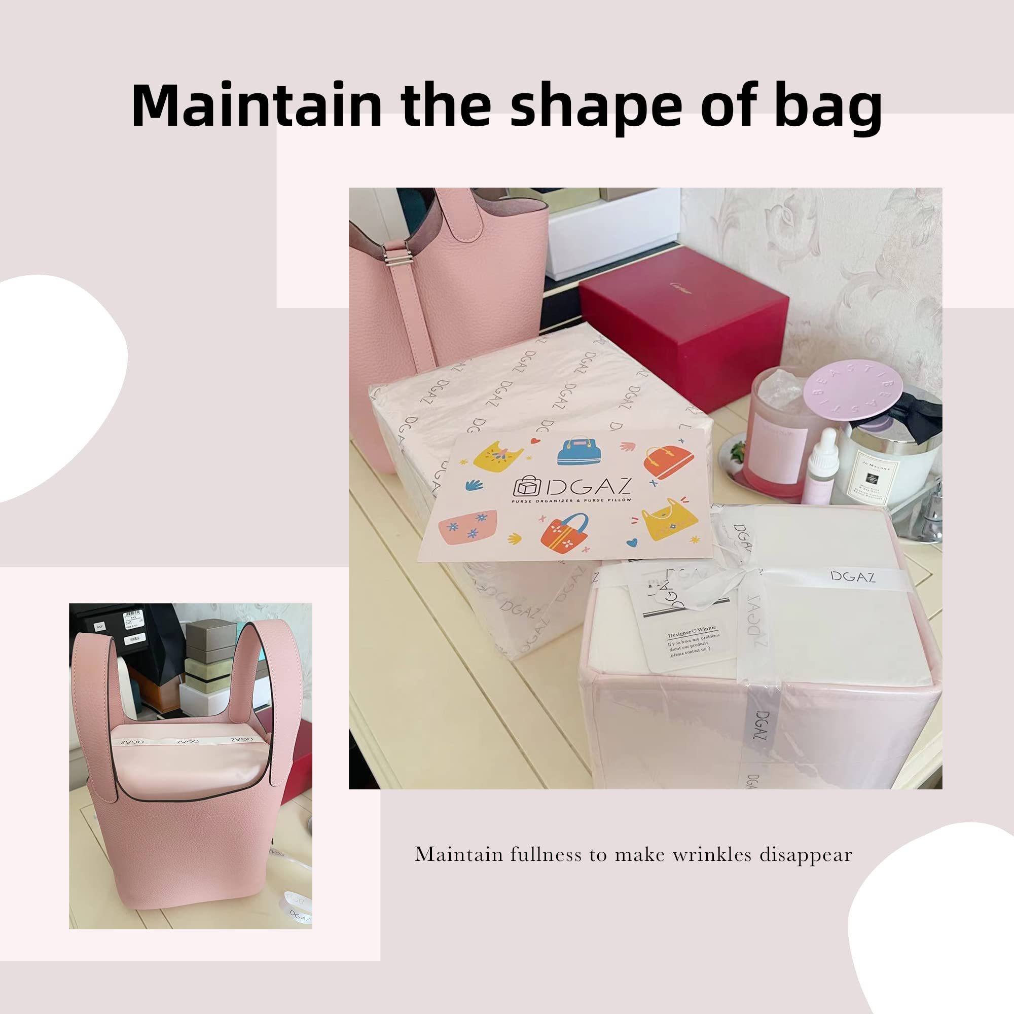 Amazon｜DGAZ バッグピロー バッグシェイパー 形崩れ防止 枕